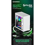 Изображение Корпус GAMEMAX Spark Pro Full White без БП #10 Фото Корпус GAMEMAX Spark Pro Full White без БП #10