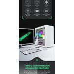 Изображение Корпус GAMEMAX Spark Pro Full White без БП #11 Фото Корпус GAMEMAX Spark Pro Full White без БП #11