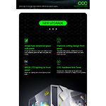 Изображение Корпус GAMEMAX Diamond COC White без БП #15 Фото Корпус GAMEMAX Diamond COC White без БП #15