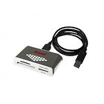 Изображение Картридер Kingston SuperSpeed All-in-One USB 3.0 (FCR-HS4) #2 Фото Картридер Kingston SuperSpeed All-in-One USB 3.0 (FCR-HS4) #2