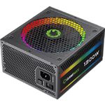 Изображение Блок питания GAMEMAX RGB-1300 ATX3.0 PCIE5.0 1300W модульный, 80Plus Platinum, RGB smart, fan 140 #8 Фото Блок питания GAMEMAX RGB-1300 ATX3.0 PCIE5.0 1300W модульный, 80Plus Platinum, RGB smart, fan 140 #8