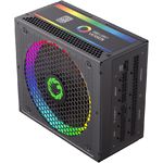 Изображение Блок питания GAMEMAX RGB-1300 ATX3.0 PCIE5.0 1300W модульный, 80Plus Platinum, RGB smart, fan 140 #11 Фото Блок питания GAMEMAX RGB-1300 ATX3.0 PCIE5.0 1300W модульный, 80Plus Platinum, RGB smart, fan 140 #11