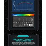 Изображение Блок питания GAMEMAX RGB-1300 ATX3.0 PCIE5.0 1300W модульный, 80Plus Platinum, RGB smart, fan 140 #16 Фото Блок питания GAMEMAX RGB-1300 ATX3.0 PCIE5.0 1300W модульный, 80Plus Platinum, RGB smart, fan 140 #16
