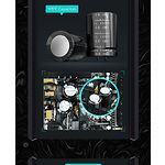 Изображение Блок питания GAMEMAX RGB-1300 ATX3.0 PCIE5.0 1300W модульный, 80Plus Platinum, RGB smart, fan 140 #17 Фото Блок питания GAMEMAX RGB-1300 ATX3.0 PCIE5.0 1300W модульный, 80Plus Platinum, RGB smart, fan 140 #17