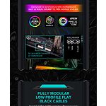 Изображение Блок питания GAMEMAX RGB-1300 ATX3.0 PCIE5.0 1300W модульный, 80Plus Platinum, RGB smart, fan 140 #22 Фото Блок питания GAMEMAX RGB-1300 ATX3.0 PCIE5.0 1300W модульный, 80Plus Platinum, RGB smart, fan 140 #22