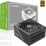 Изображение Блок питания GAMEMAX GX-850 PRO BK ATX3.0 PCIe5.0, 850W, 120мм. вент, 80+Gold, fully modular, Black #1 Фото Блок питания GAMEMAX GX-850 PRO BK ATX3.0 PCIe5.0, 850W, 120мм. вент, 80+Gold, fully modular, Black #1