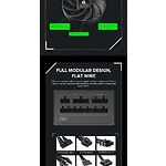 Изображение Блок питания GAMEMAX GX-850 PRO BK ATX3.0 PCIe5.0, 850W, 120мм. вент, 80+Gold, fully modular, Black #20 Фото Блок питания GAMEMAX GX-850 PRO BK ATX3.0 PCIe5.0, 850W, 120мм. вент, 80+Gold, fully modular, Black #20
