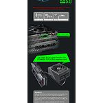 Изображение Блок питания GAMEMAX GX-850 PRO BK ATX3.0 PCIe5.0, 850W, 120мм. вент, 80+Gold, fully modular, Black #22 Фото Блок питания GAMEMAX GX-850 PRO BK ATX3.0 PCIe5.0, 850W, 120мм. вент, 80+Gold, fully modular, Black #22