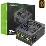Изображение Блок питания GAMEMAX GS-700 Black, SFX 700W, 120мм. вент, 80+Gold, fully modular #1 Фото Блок питания GAMEMAX GS-700 Black, SFX 700W, 120мм. вент, 80+Gold, fully modular #1