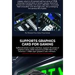 Изображение Блок питания GAMEMAX GS-700 Black, SFX 700W, 120мм. вент, 80+Gold, fully modular #6 Фото Блок питания GAMEMAX GS-700 Black, SFX 700W, 120мм. вент, 80+Gold, fully modular #6