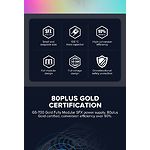 Изображение Блок питания GAMEMAX GS-700 Black, SFX 700W, 120мм. вент, 80+Gold, fully modular #19 Фото Блок питания GAMEMAX GS-700 Black, SFX 700W, 120мм. вент, 80+Gold, fully modular #19