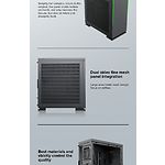 Изображение Корпус GAMEMAX M60 Black без БП, Micro-ATX #8 Фото Корпус GAMEMAX M60 Black без БП, Micro-ATX #8