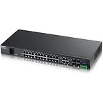 Изображение Коммутатор ZyXel MES3500-24S-EU01V1F, Switch L2+, 24x 10/100 + 4x Giga/4x SFP Фото Коммутатор ZyXel MES3500-24S-EU01V1F, Switch L2+, 24x 10/100 + 4x Giga/4x SFP