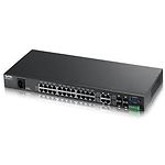 Изображение Коммутатор ZyXel MES3500-24S-EU01V1F, Switch L2+, 24x 10/100 + 4x Giga/4x SFP #1 Фото Коммутатор ZyXel MES3500-24S-EU01V1F, Switch L2+, 24x 10/100 + 4x Giga/4x SFP #1