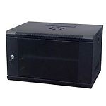 Изображение Шкаф настенный 19" KINGDA (KD-007-6615) 15U, глубина 600мм, RAL9004 Фото Шкаф настенный 19" KINGDA (KD-007-6615) 15U, глубина 600мм, RAL9004
