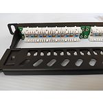 Фото Патч-панель KINGDA (KD-PP46-UTP-C5e-24P-0.5U) 19", 0.5U, 24*UTP RJ45 5e, с органайзером #3