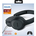Изображение Philips TAUH201 Black (TAUH201BK/00) наушники с микрофоном #1 Фото Philips TAUH201 Black (TAUH201BK/00) наушники с микрофоном #1