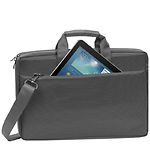 Изображение Сумка для Notebook RivaCase 8251 Grey с диагональю дисплея 17.3' #7 Фото Сумка для Notebook RivaCase 8251 Grey с диагональю дисплея 17.3' #7