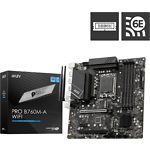 Изображение Материнская плата MSI PRO B760M-A WIFI, S-1700, micro-ATX Фото Материнская плата MSI PRO B760M-A WIFI, S-1700, micro-ATX