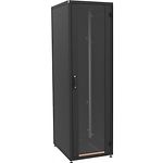 Изображение Шкаф 19" KINGDA (KD-002-6622) 22U 600x600, RAL9004 , шафа розібрана #1 Фото Шкаф 19" KINGDA (KD-002-6622) 22U 600x600, RAL9004 , шафа розібрана #1