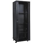 Фото Шкаф 19" KINGDA (KD-002-6842) 42U 600x800, RAL9004 , шафа розібрана