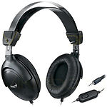 Изображение Genius HS-M505X Black (31710058101) наушники с микрофоном Фото Genius HS-M505X Black (31710058101) наушники с микрофоном