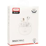 Фото XO X13 Magic Ring TWS White (91794) Bluetooth гарнитура, вкладыши #1