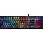 Изображение Клавиатура A4tech Bloody S510R Pudding Black, механическая игровая, RGB подсветка Фото Клавиатура A4tech Bloody S510R Pudding Black, механическая игровая, RGB подсветка