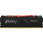 Изображение DDR-4 16GB 3200МГц Kingston FURY Beast RGB (KF432C16BBA/16) #4 Фото DDR-4 16GB 3200МГц Kingston FURY Beast RGB (KF432C16BBA/16) #4
