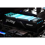 Изображение DDR-4 16GB 3200МГц Kingston FURY Beast RGB (KF432C16BBA/16) #3 Фото DDR-4 16GB 3200МГц Kingston FURY Beast RGB (KF432C16BBA/16) #3