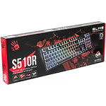 Изображение Клавиатура A4tech Bloody S510R Pudding Black, механическая игровая, RGB подсветка #2 Фото Клавиатура A4tech Bloody S510R Pudding Black, механическая игровая, RGB подсветка #2