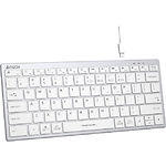 Изображение Клавиатура A4tech FBX51C White с ножничными переключателями, Wireless + Bluetooth, до 4-х устройст Фото Клавиатура A4tech FBX51C White с ножничными переключателями, Wireless + Bluetooth, до 4-х устройст