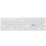 Изображение Клавиатура A4tech FX-50 White Fstyler, с ножничными переключателями, USB Фото Клавиатура A4tech FX-50 White Fstyler, с ножничными переключателями, USB