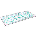 Изображение Клавиатура A4tech FX61 White Fstyler, с ножничными переключателями, голубая подсветка, USB #6 Фото Клавиатура A4tech FX61 White Fstyler, с ножничными переключателями, голубая подсветка, USB #6