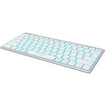 Изображение Клавиатура A4tech FX61 White Fstyler, с ножничными переключателями, голубая подсветка, USB #4 Фото Клавиатура A4tech FX61 White Fstyler, с ножничными переключателями, голубая подсветка, USB #4