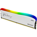 Оперативная память Kingston FURY Beast White RGB SE (KF432C16BWA/16) DDR-4 16GB 3200МГц - фото