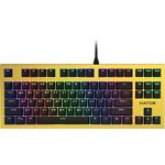 Изображение Клавиатура HATOR Skyfall TKL PRO Yellow (HTK-657) ENG/UKR/RUS Mechanical Фото Клавиатура HATOR Skyfall TKL PRO Yellow (HTK-657) ENG/UKR/RUS Mechanical