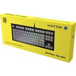 Изображение Клавиатура HATOR Skyfall TKL PRO Yellow (HTK-657) ENG/UKR/RUS Mechanical #1 Фото Клавиатура HATOR Skyfall TKL PRO Yellow (HTK-657) ENG/UKR/RUS Mechanical #1