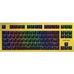 Изображение Клавиатура HATOR Skyfall TKL PRO Wireless Yellow (HTK-668) ENG/UKR/RUS Mechanical Фото Клавиатура HATOR Skyfall TKL PRO Wireless Yellow (HTK-668) ENG/UKR/RUS Mechanical