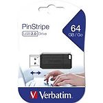 Изображение USB Flash 64Gb VERBATIM (49065) Store 'n' Go PinStripe #2 Фото USB Flash 64Gb VERBATIM (49065) Store 'n' Go PinStripe #2