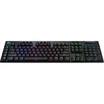 Изображение Клавиатура Logitech G915 Gaming Lightspeed Wireless Carbon Tactile Mechanical (920-008910) US INT'L Фото Клавиатура Logitech G915 Gaming Lightspeed Wireless Carbon Tactile Mechanical (920-008910) US INT'L
