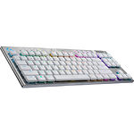 Изображение Клавиатура Logitech G915 Gaming Lightspeed Wireless White Tactile Mechanical (920-009664) #4 Фото Клавиатура Logitech G915 Gaming Lightspeed Wireless White Tactile Mechanical (920-009664) #4