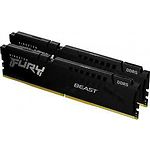 Изображение DDR-5 2шт x 8GB 5200МГц Kingston FURY Beast Black (KF552C40BBK2-16) #4 Фото DDR-5 2шт x 8GB 5200МГц Kingston FURY Beast Black (KF552C40BBK2-16) #4