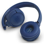 Изображение JBL TUNE T500 Blue (JBLT500BLU), наушники накладные с микрофоном #4 Фото JBL TUNE T500 Blue (JBLT500BLU), наушники накладные с микрофоном #4