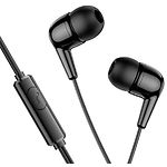 Изображение HOCO M97 Enjoy Black (6931474771780) наушники вкладыши с микрофоном #2 Фото HOCO M97 Enjoy Black (6931474771780) наушники вкладыши с микрофоном #2