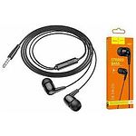 Изображение HOCO M97 Enjoy Black (6931474771780) наушники вкладыши с микрофоном #1 Фото HOCO M97 Enjoy Black (6931474771780) наушники вкладыши с микрофоном #1