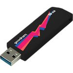Изображение USB Flash 16Gb GOODRAM CLICK Black USB3.0 (UCL3-0160K0R11) Фото USB Flash 16Gb GOODRAM CLICK Black USB3.0 (UCL3-0160K0R11)