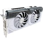 Изображение Видеокарта ASUS GeForce RTX4070 12GB (DUAL-RTX4070-O12G-WHITE) #3 Фото Видеокарта ASUS GeForce RTX4070 12GB (DUAL-RTX4070-O12G-WHITE) #3