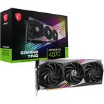 Изображение Видеокарта MSI GeForce RTX4070 12GB (RTX 4070 GAMING TRIO 12G) Фото Видеокарта MSI GeForce RTX4070 12GB (RTX 4070 GAMING TRIO 12G)
