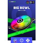 Изображение Вентилятор 120мм GAMEMAX GMX-12-CBB Big bowl ARGB #14 Фото Вентилятор 120мм GAMEMAX GMX-12-CBB Big bowl ARGB #14